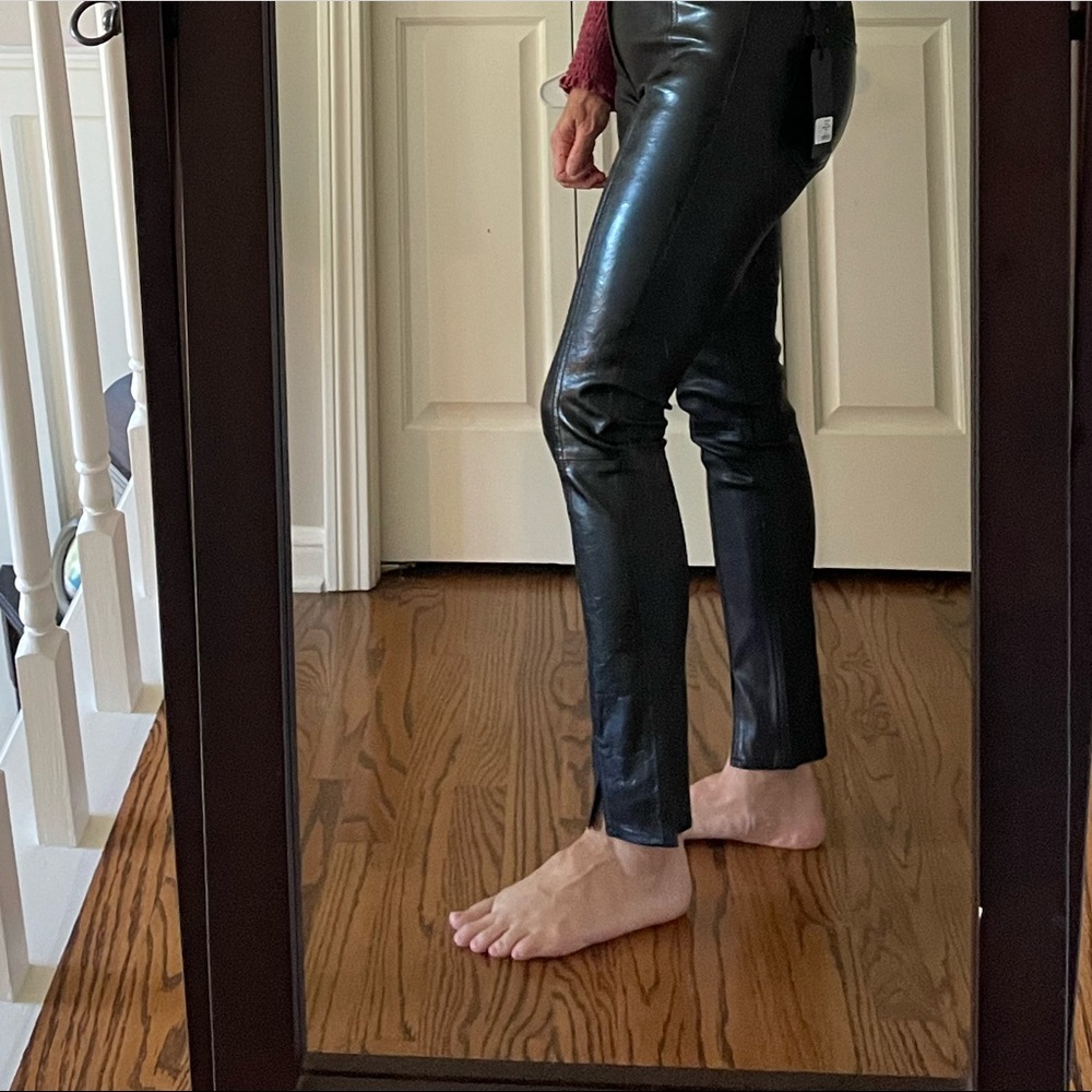 Rag and bone Evelyn skinny leather pants